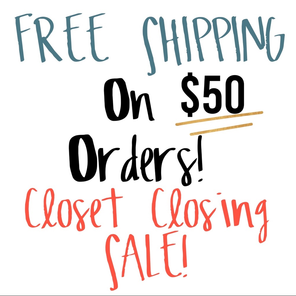 Free Shipping on &50!